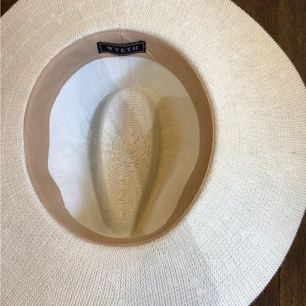 NEW! Rare Wyeth baby blue  Braided Band and Feather rancher woven - Picture 4 of 4